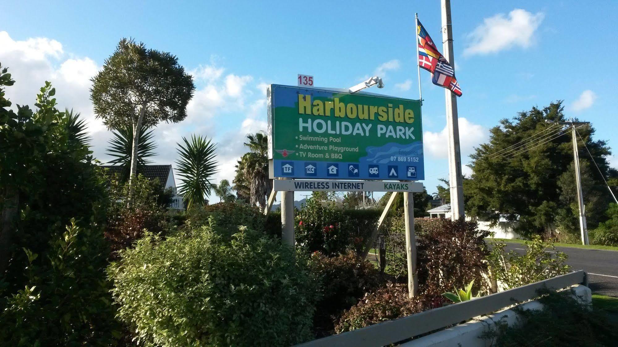 Harbourside Holiday Park Whitianga Buitenkant foto